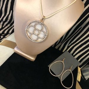 Khaleidesxope Rhinestone Necklace Pendant